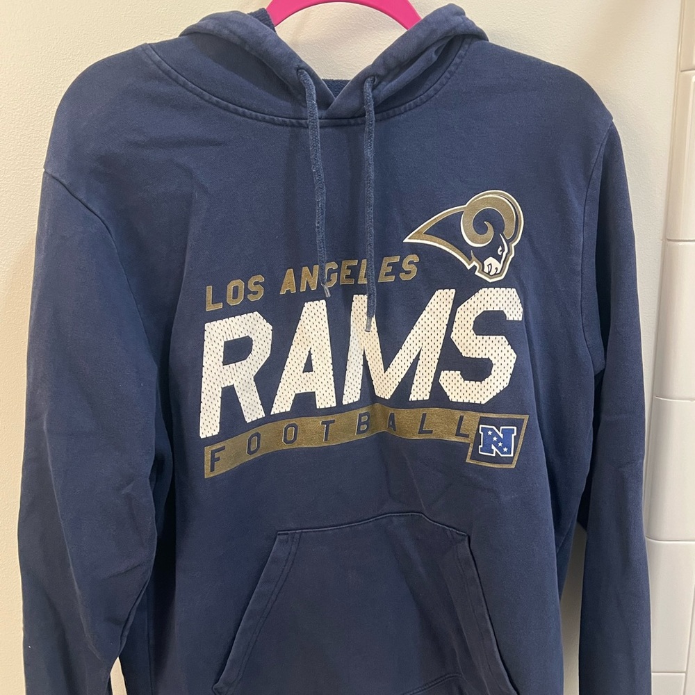 NFL Los Angeles Rams Blue and Gold Jacket